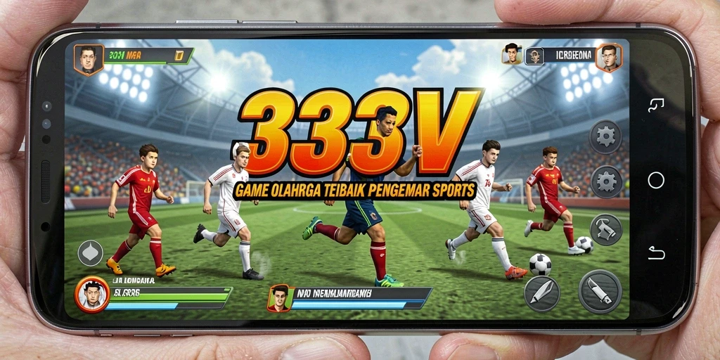 Tampilan dinamis dari pertandingan olahraga di 333V.