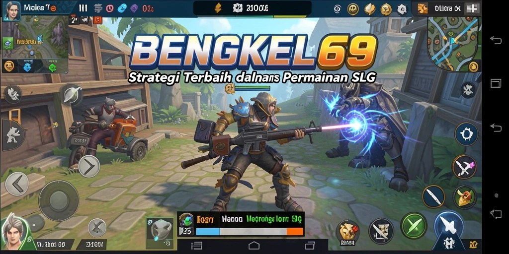 Tampilan gameplay BENGKEL69 yang menarik dan dinamis.