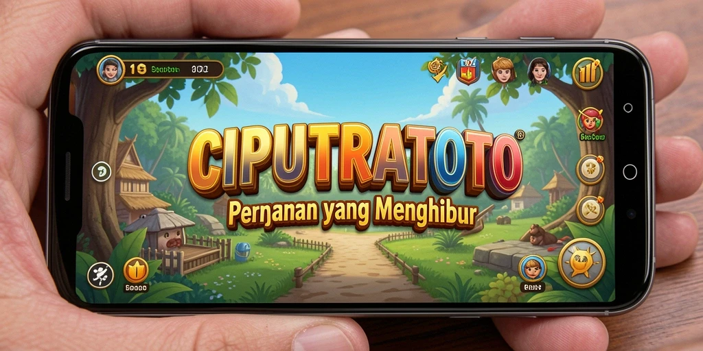 Tampilan gameplay menarik dari CIPUTRATOTO yang penuh warna.
