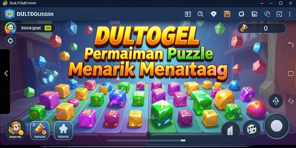 Tampilan gameplay DULTOGEL yang menantang dan mengasyikkan.