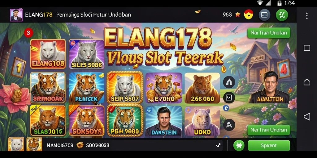 Tampilan gameplay menarik dari ELANG178 yang menyuguhkan keseruan Slot.