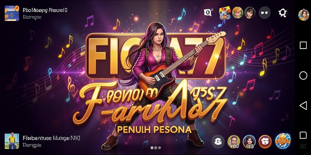 Screenshot utama FIONA77 dengan tampilan gameplay yang menarik.