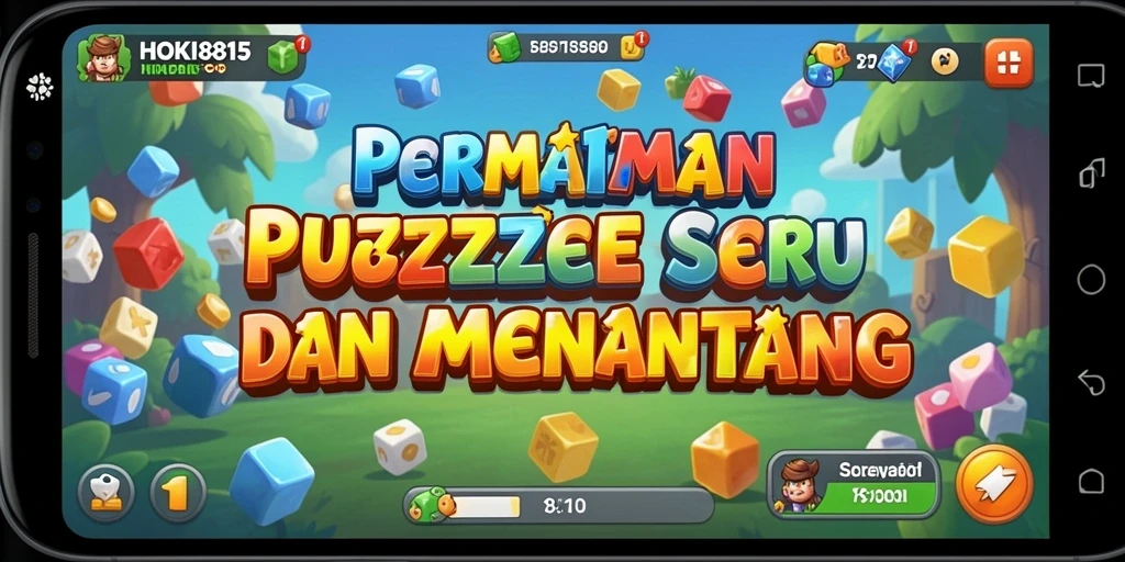 Tampilan menarik dari game Puzzle HOKI8815 yang menantang.