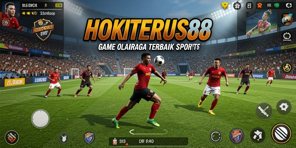 Gambaran gameplay seru HOKITERUS88 dalam aksi olahraga.