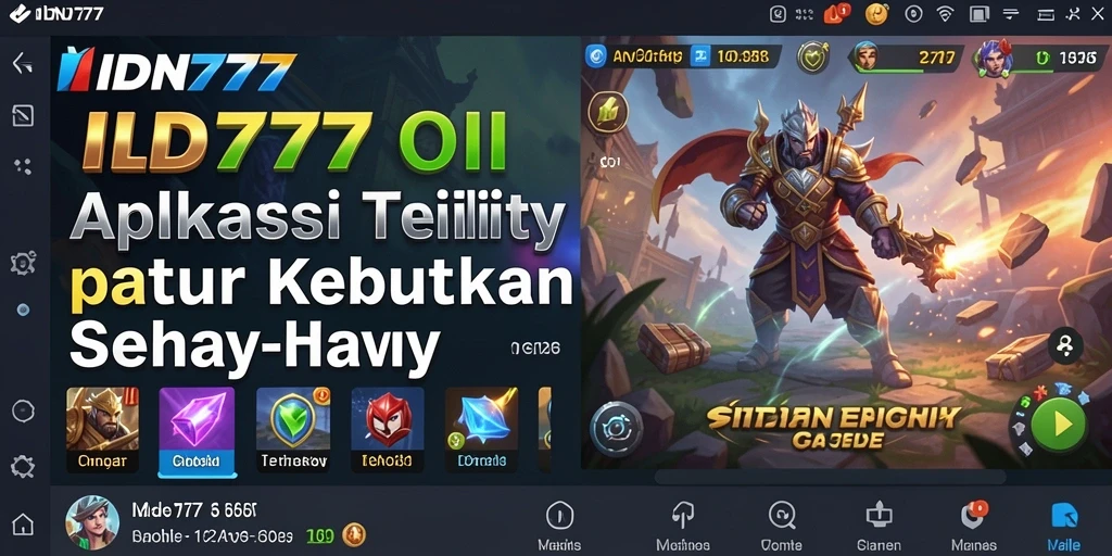 Tampilan layaknya aplikasi Utility modern dengan fitur lengkap.