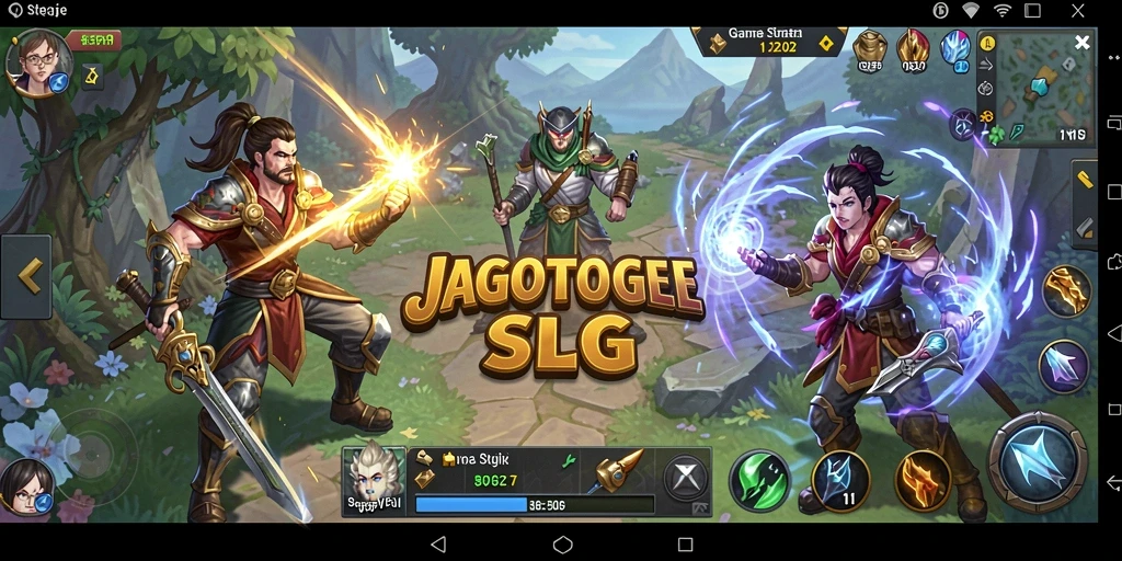 Tampilan gameplay mendebarkan dari JAGOTOGEL dalam aksi strategi.