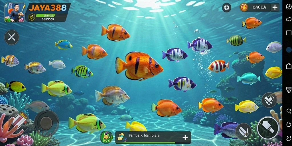 Gameplay seru menembak ikan di JAYA388.