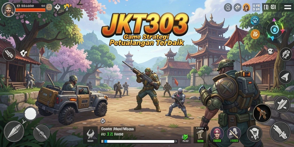 Tampilan gameplay JKT303 yang menarik dan strategis.