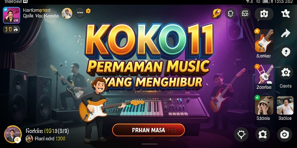 Tampilan gameplay KOKO11 yang seru dan interaktif.
