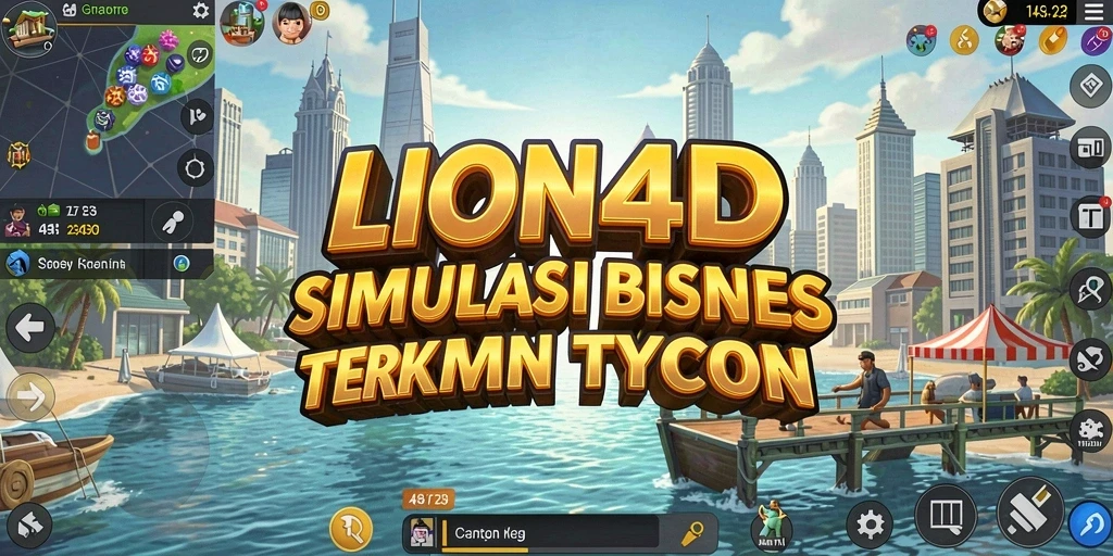 Tampilan gameplay LION4D yang seru dan strategis.