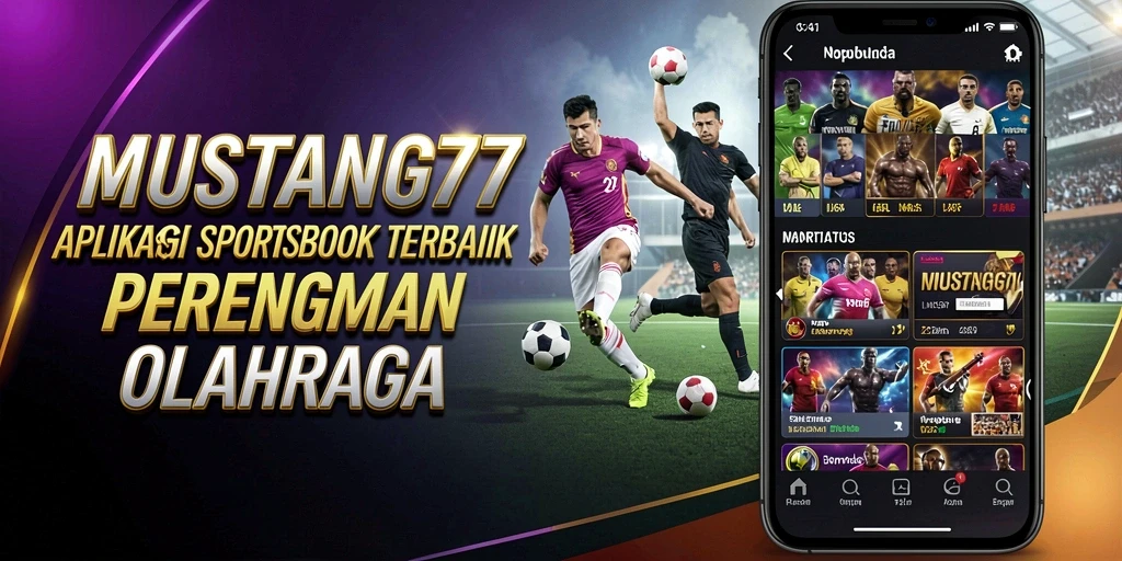 Tampilan screenshot utama MUSTANG77 menunjukkan antarmuka taruhan olahraga yang menarik.