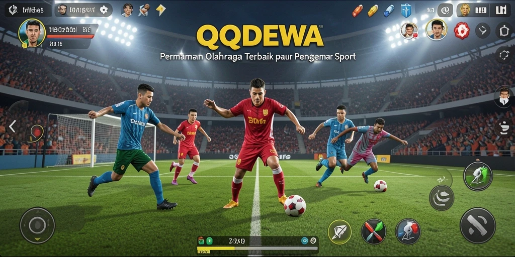 Gameplay menegangkan dalam olahraga virtual di QQDEWA.