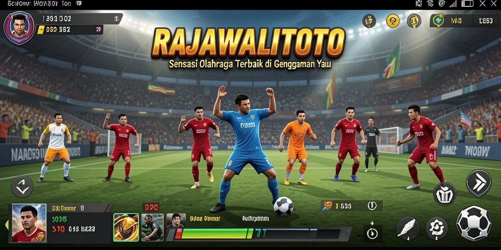 Tangkapan layar dari gameplay penuh aksi RAJAWALITOTO.