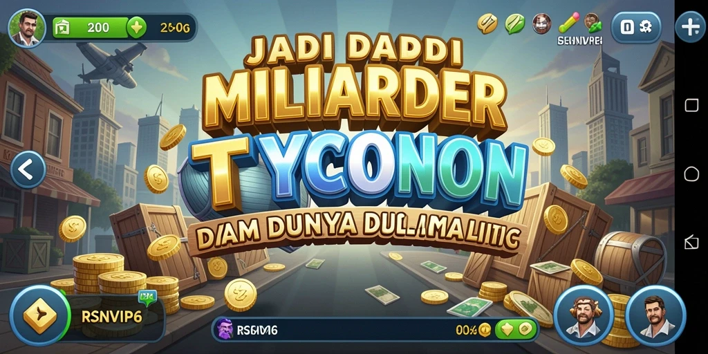 Gameplay seru RSNVIP6 yang menampilkan strategi Tycoon.