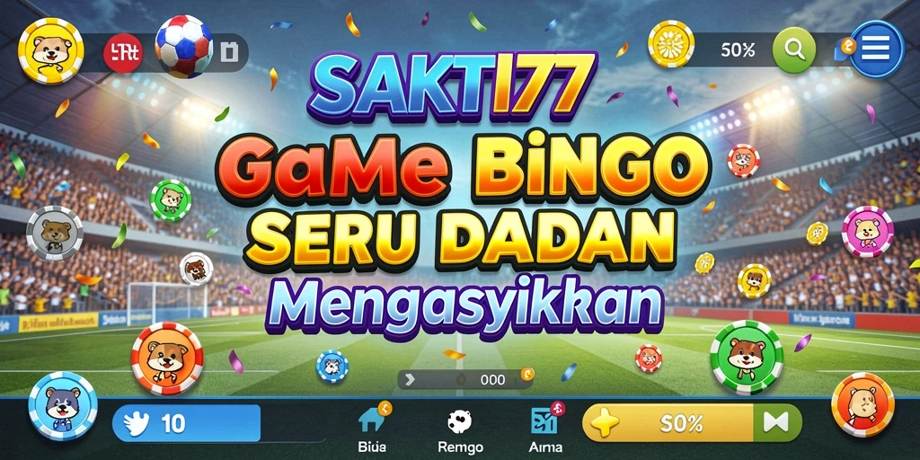 Tampilan gameplay Bingo yang menarik dan interaktif di SAKTI77.