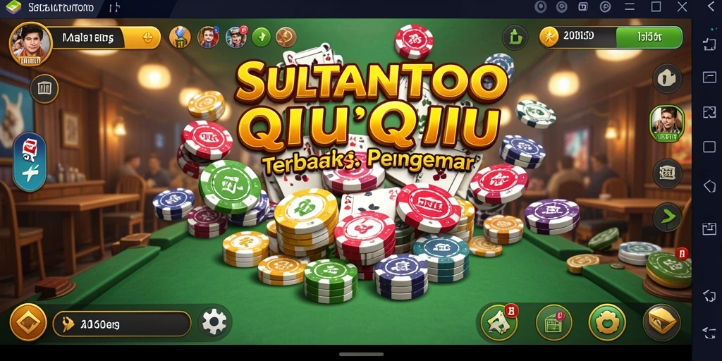Gameplay QiuQiu yang seru dalam SULTANTOTO.