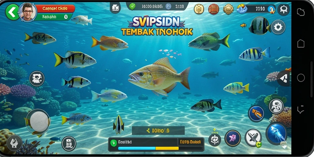 Screenshot gameplay Tembak Ikan yang seru di SVIPSIDN.